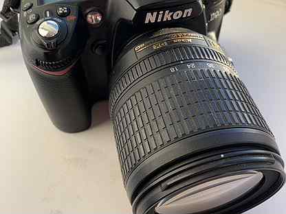 Зеркальный фотоаппарат nikon d90+объектив 18-105