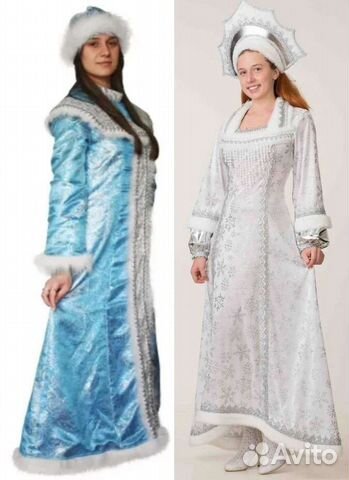 Костюмы карнавальные Снегурочка Ёлочка Дед Мороз