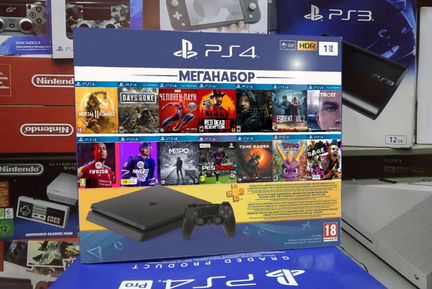 Ps4 Ps3 Прошитые HEN Xbox 360 One 3000 игр Новые