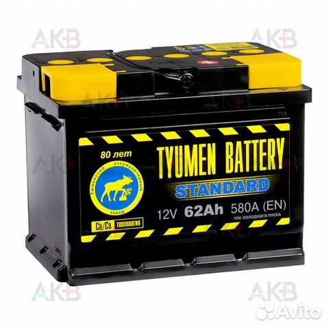 Аккумулятор автомобильный Tyumen Battery Standard