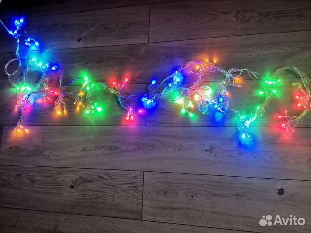 Гирлянда светодиодная штора