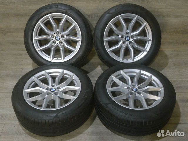 Оригинальные колеса R19 на бмв Х5 G05