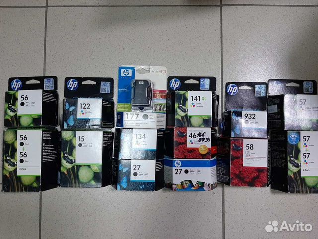 Оригинальные струйные картриджи