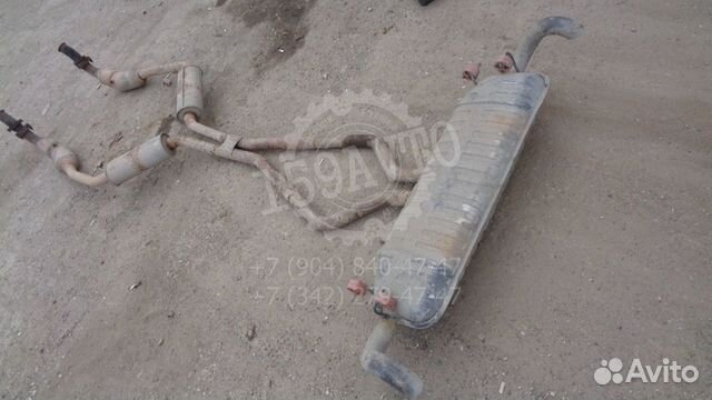 Глушитель основной Range Rover 3