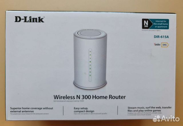 Wi-fi роутер D-Link DIR-615A