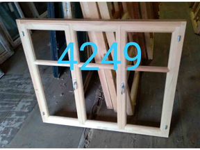 Окно деревянное, 1000(в) х 1200(ш) № 4249