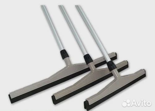 Сгон для пола 75 см пластик, с рукояткой