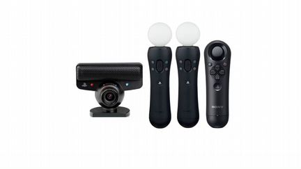 PS3 Move Navigation + Камера Eye + PS Move 2шт