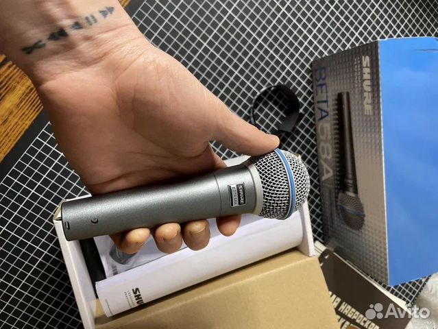 Микрофон вокальный проводной Shure Beta58A