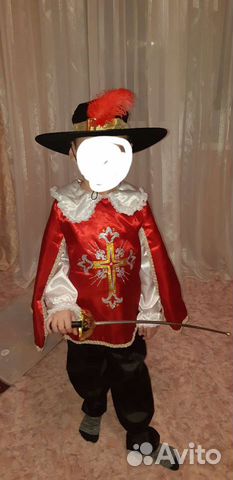 Новогодний костюм Мушкетера прокат