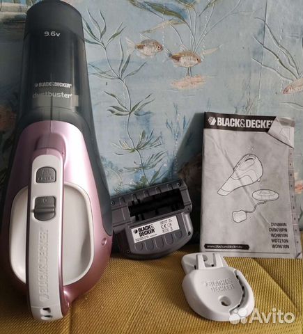 Пылесос ручной black decker dustbuster pet