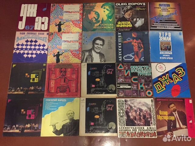 Пластинки джаз СССР