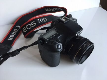 Canon 70d kit 50mm f/1.4