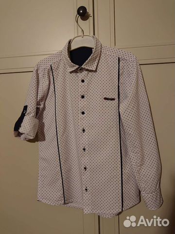 Рубашка для мальчика, х/б 100, р. 134