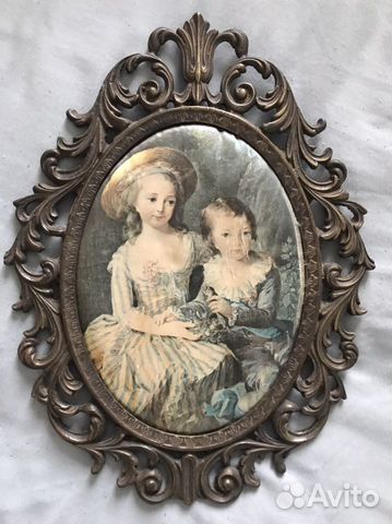 Винтажная рамка