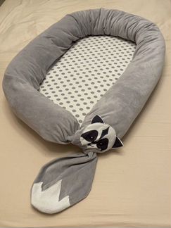 Кокон-гнездышко Енотик для новорожденных Forest ki