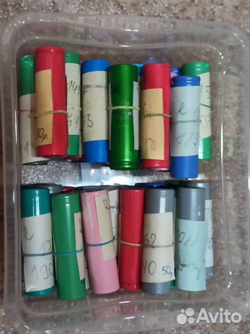 Литиевые аккумуляторы 18650