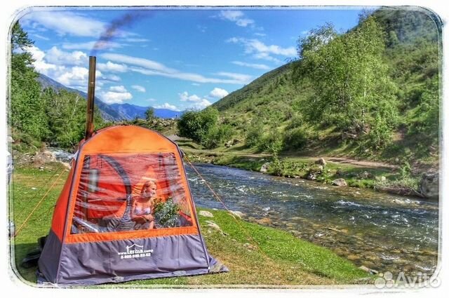 Мобильная Баня Terma 10 Orange+1акв