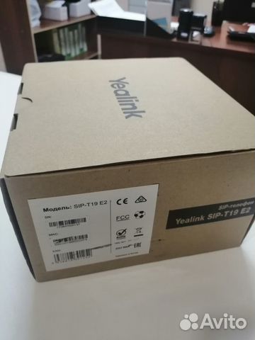 SIP-телефон Yealink SIP-T19 E2