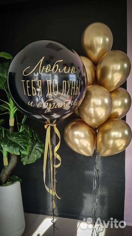 Воздушные шары с гелием. Доставка 24/7