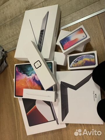 Коробки от apple