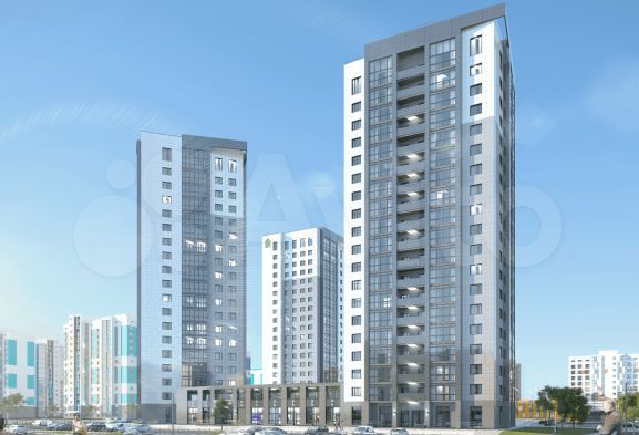 3-к. квартира, 77,1 м², 12/19 эт.