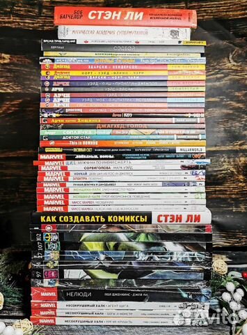Новые комиксы marvel, DC, графические разные