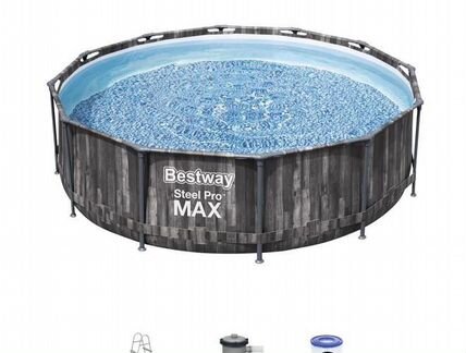 5614X Bestway Каркасный бассейн 366х100. 9150л