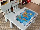 Детский стол стул маммут IKEA объявление продам