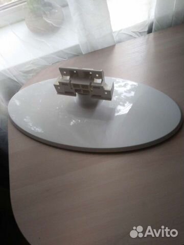 Подставка, опора, ножка под телевизор белая