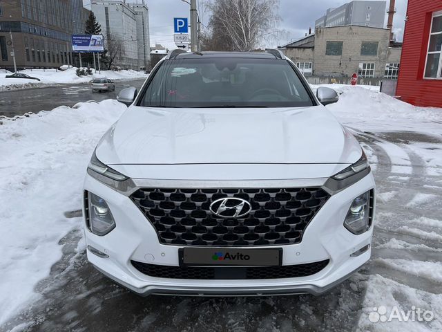Hyundai Santa Fe 2.2 AT, 2019, 33 000 км