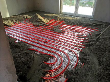 Тёплый пол, отопление, водоснабжение частного дома