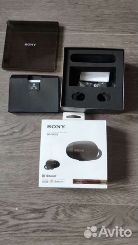 Коробка от наушников Sony WF-100X (беспроводные)