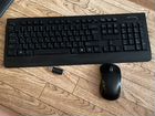 Беспроводная клавиатура и мышь oklick