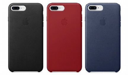 Original Чехлы Leather Case для iPhone 8 Plus