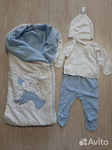 Конверт на выписку для мальчика летний