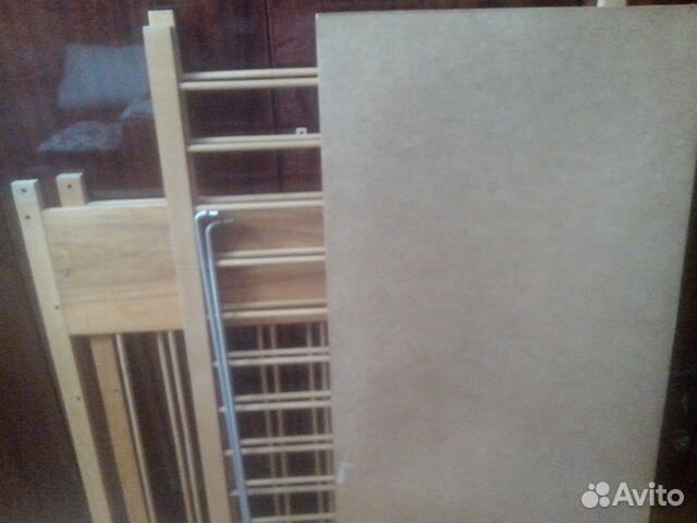 Детская кроватка с матрасом