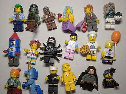 Lego minifigures Лего человечки