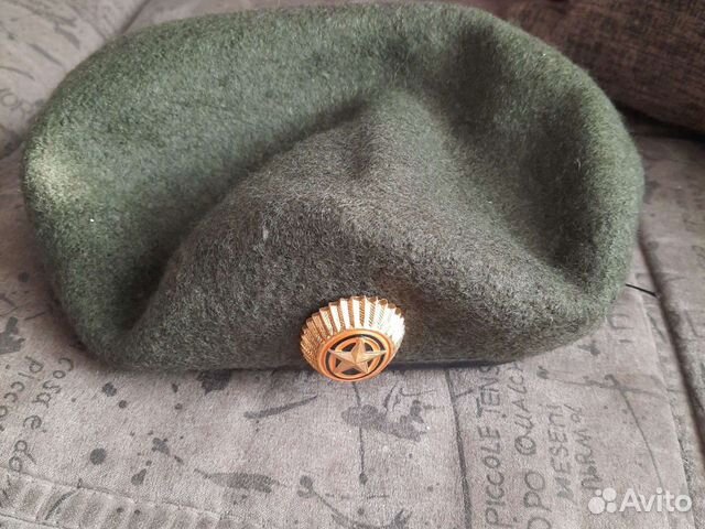 Берет шерстяной защитный военный