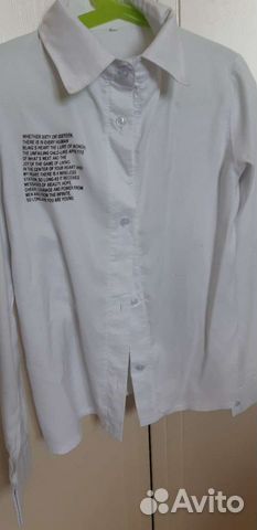 Рубашка школьная для девочки 128-140