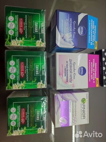 Крем для лица Чистая линия 