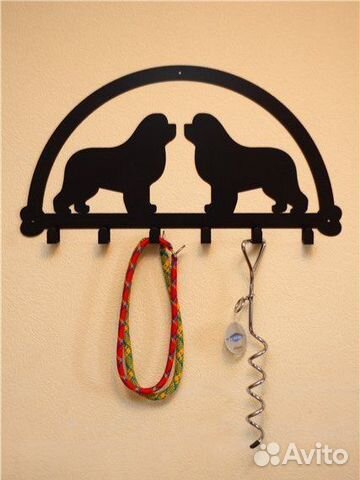 Ключницы и вешалки настенные с породами собак