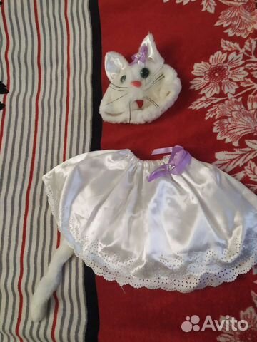 Новогодний костюм для девочки кошка