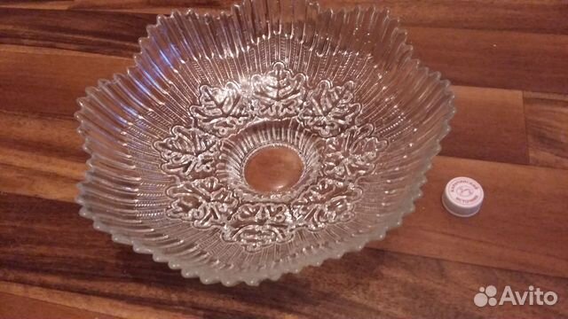 Ваза хрустальная