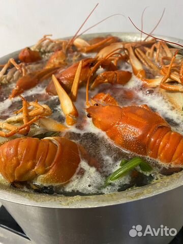 Раки варёные с доставкой на дом. Челябинск