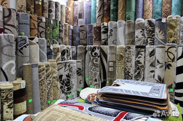 Ковры, паласы, ковровые дорожки, коврики для ванны