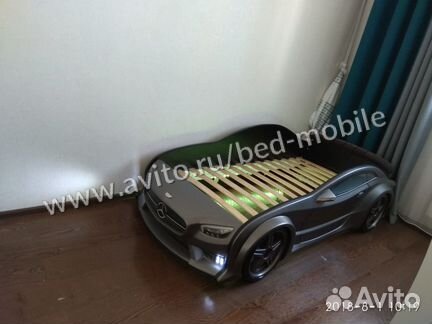 Кровать EVO Мерседес графит лимитированая серия