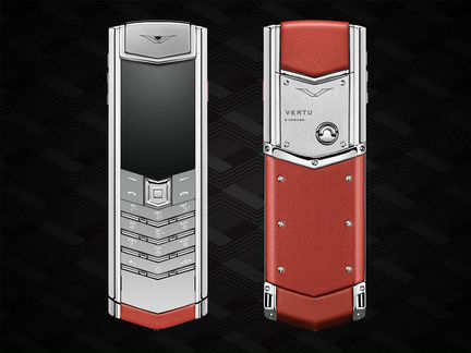 Новый Vertu Signature Red Calf