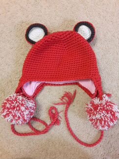 Шапки зимние б/у, связанные на заказ на 1.5-2 года