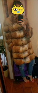 Шуба Новая из меха лисы Барбара (каляев)